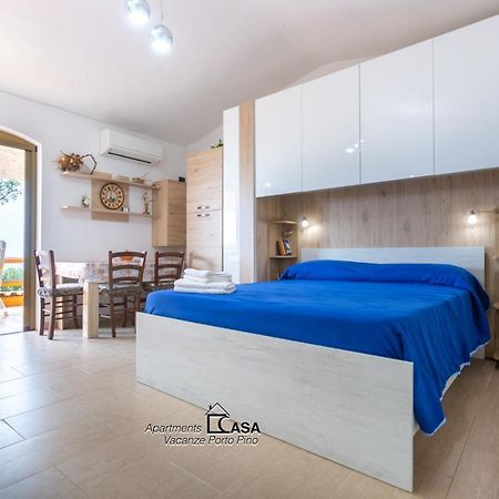 Apartments Casa Vacanze Porto Pino Exteriör bild