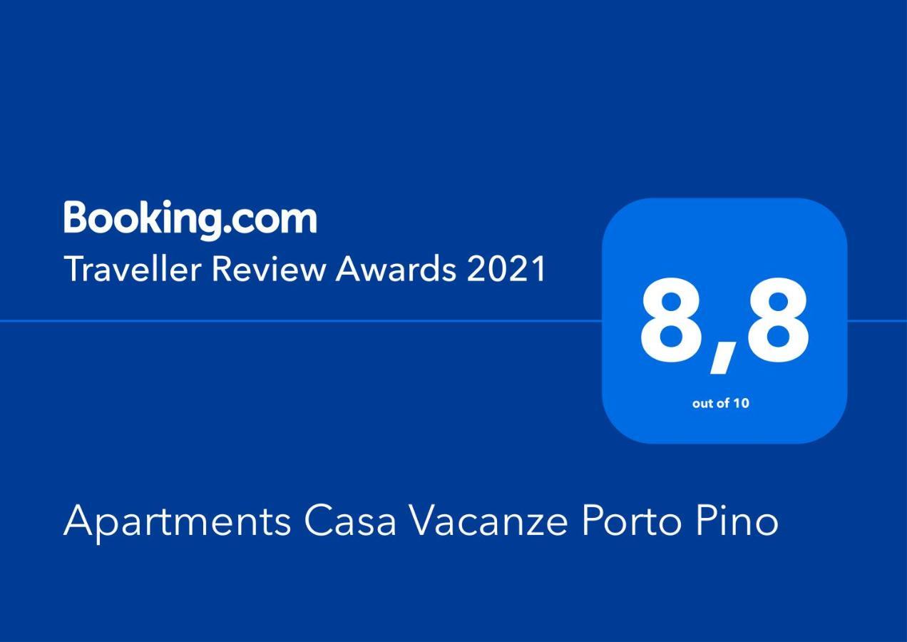 Apartments Casa Vacanze Porto Pino Exteriör bild