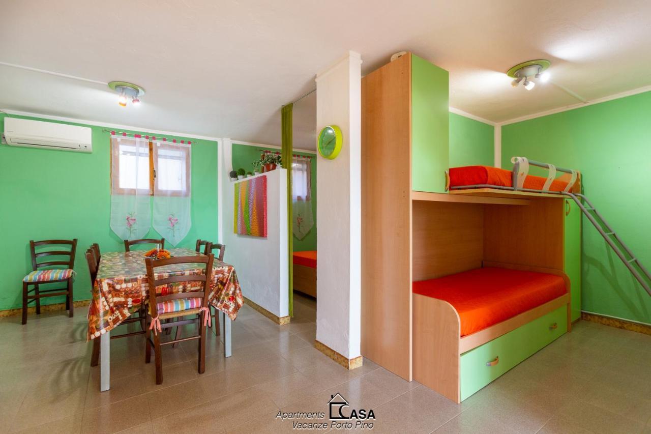 Apartments Casa Vacanze Porto Pino Exteriör bild